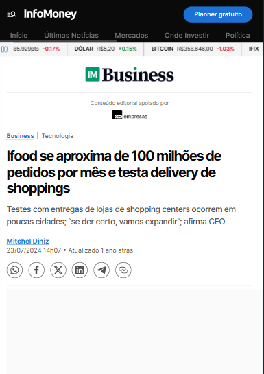 Notícia Mercado 1